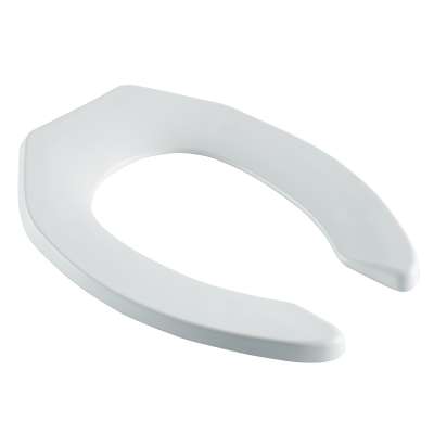 American standard elongated  plastic material open front toilet seat