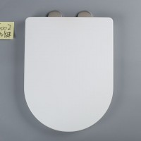 European standard customized color and size D shape toilet seat