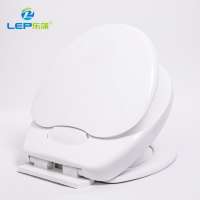 Adult and child soft close family toilet seat