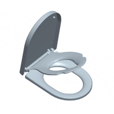 family use  soft close and quick release PP  children  toilet seat   in U shape