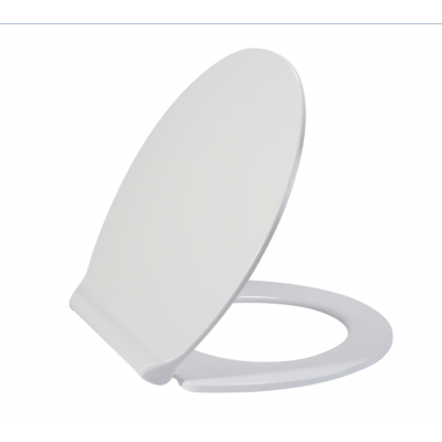 hot sell sanitary ware toilet oval  shape  modern  wc seat with soft plastic hinge