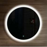 23 3/5 in.W x23 3/5 in.H size 5/32 in.copper free LED lighted illuminated mirror with IP44 water proof led strip