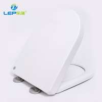 D shape toilet seat soft close quick release hinge