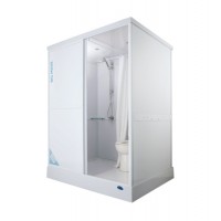 Economic prefab modular bathroom hotel container house hospital use cheap portable shower and toilet bathroom unit room